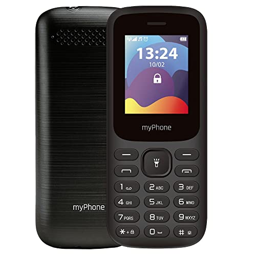 MP myPhone Fusion Tastentelefon, große beleuchtete Tasten, Farbdisplay 1,77', Akku 600 mAh, Fackel, Radio, Dual-Sim, bluetooth,...