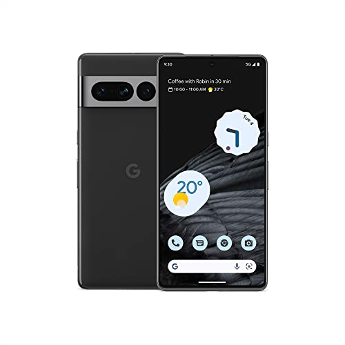 Google Pixel 7 Pro – Entsperrtes Android-Smartphone mit Tele- und Weitwinkelobjektiv – 128GB - Obsidian